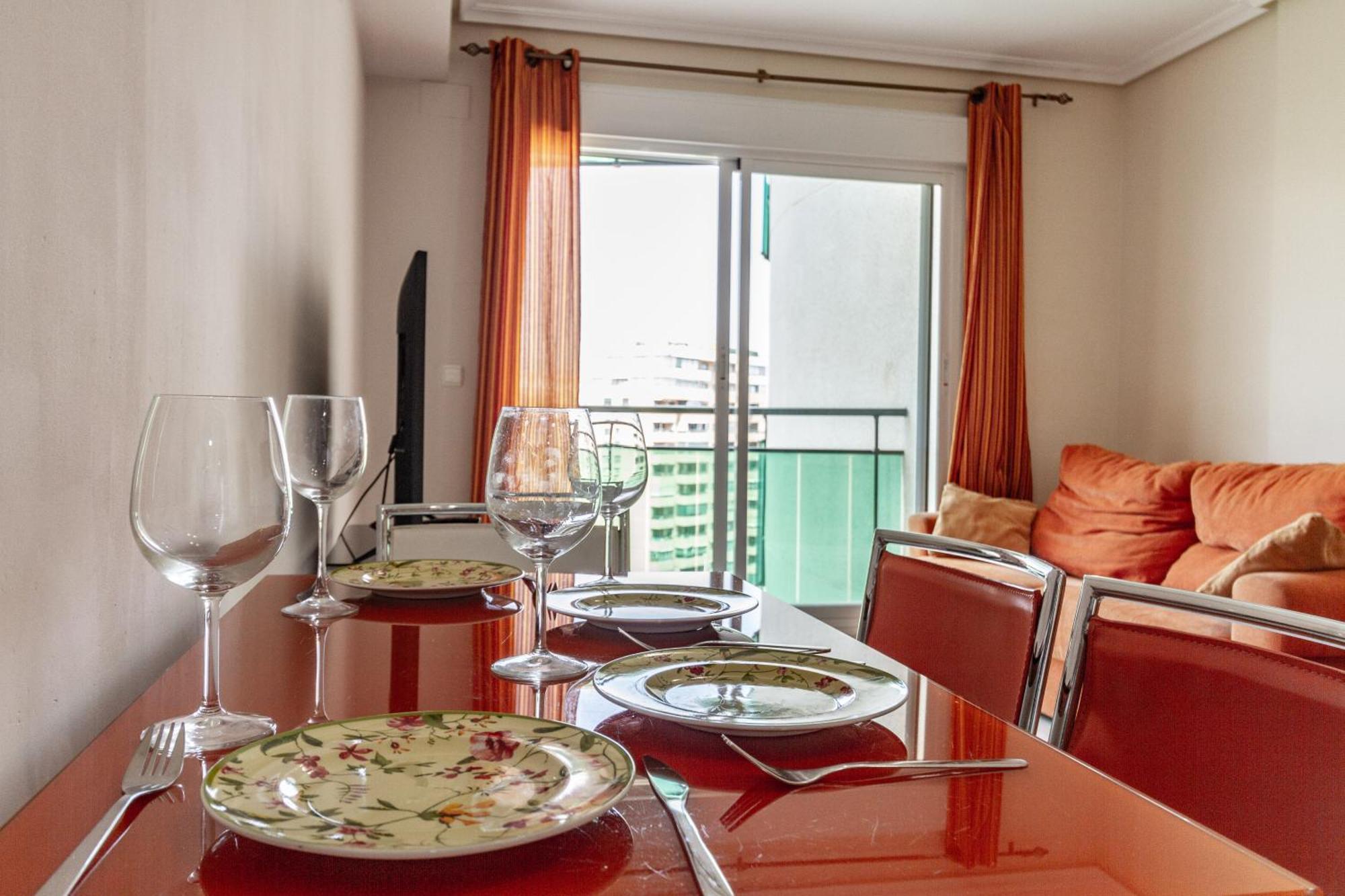 Apartment Vilapark With Pool, Free Parking, Terrace, Beach Бенидорм Экстерьер фото